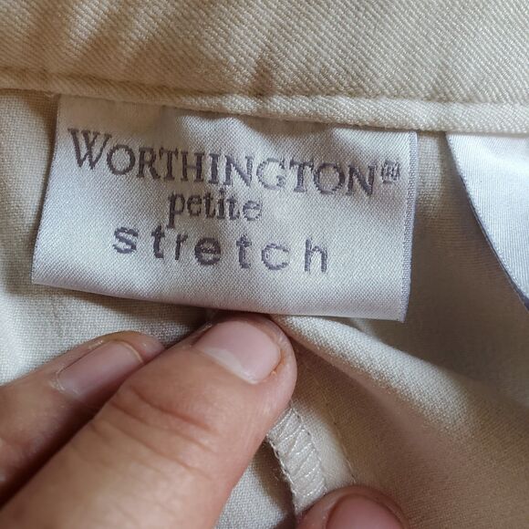 Worthington Petite Stretch Waist Pants Size 16P NWT - Picture 5 of 8
